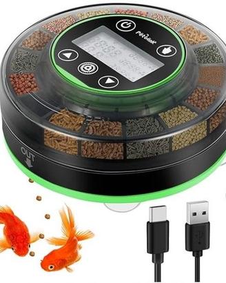 Distributore mangime acquario