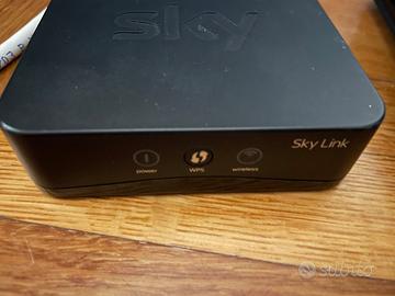 Decoder sky HD con sky link e amplificatore