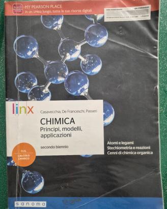 Libro Chimica secondo biennio 9788863648508