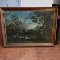 Paesaggio con cascata Van Bloemen