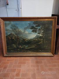 Paesaggio con cascata Van Bloemen