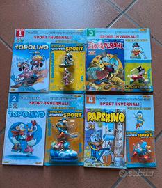 Topolino sport invernali serie completa Panini