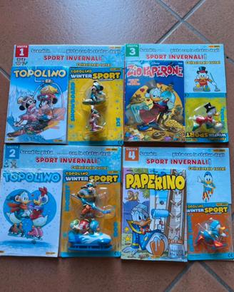 Topolino sport invernali serie completa Panini