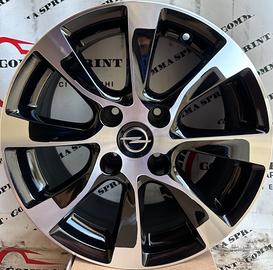 4 CERCHI IN LEGA ORIGINALI RAGGIO 16 OPEL CORSA