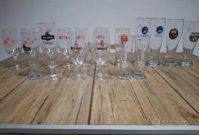 Lotto Bicchieri da Birra 20+ Pezzi
