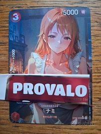 Carta Sexy Tema One Piece Nami