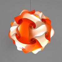 Lampadario da sospensione design moderno rosso