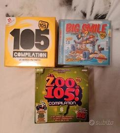 Lotto di 3 cd Radio 105 