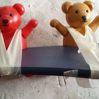 Mensola grande con orsetti