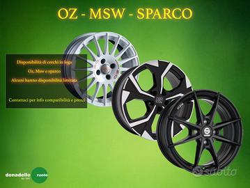 Cerchi in Lega Oz - Msw - Sparco
