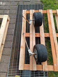 Braccetti anteriori più cerchi Tony-Kart 