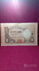 100 Lire Matrice (DECRETO) del 1923 al Naturale 1