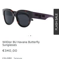 Occhiali Dior Donna WilDior BU Havana Butterfly