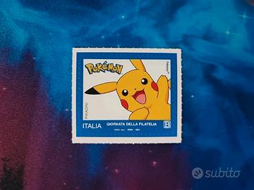 Francobollo filatelia poste italiane Pokemon