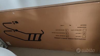 scala per piscina in acciaio inox AISI 316