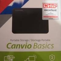 HD Toshiba 4 TB Canvio Basics