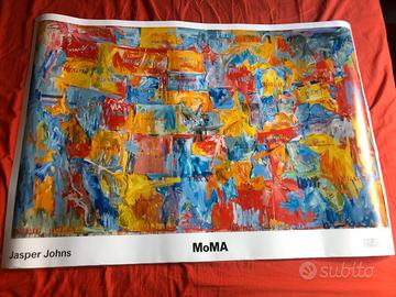 Poster: Map (Jasper Johns: MoMA Design Store)