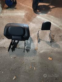 Baule completo di staffa+poggia schiena originali