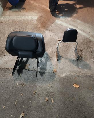 Baule completo di staffa+poggia schiena originali