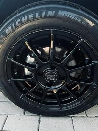 CERCHI IN LEGA MSW GLOSS BLACK 85 da 16”