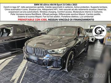 BMW X6 40d xDrive M-Sport PRO Tetto Offroad C22" 