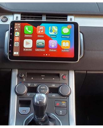 Autoradio navigatore range rover evoque 10"