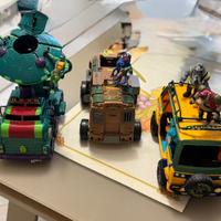 Tartarughe ninja automezzi e personaggi