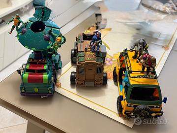 Tartarughe ninja automezzi e personaggi