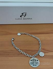 Bracciale Luca Barra color argento