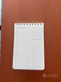 Planner giornaliero nuovo