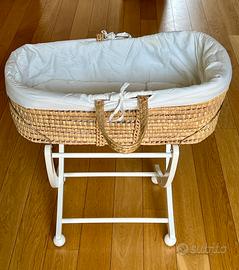 Culla Pucci in vimini