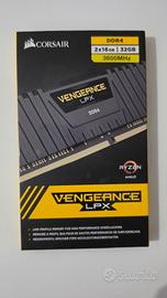 Corsair Vengeance LPX 32GB DDR4 3600MHz CL18