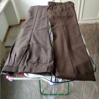 2 Pantaloni sartoriali uomo tgUE94 pura lana nuovi