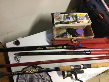 canne pesca ed accessori