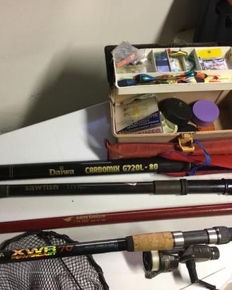 canne pesca ed accessori