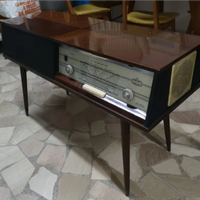 Mobile radio giradischi vintage anni 50 - 60
