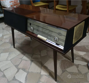 Mobile radio giradischi vintage anni 50 - 60