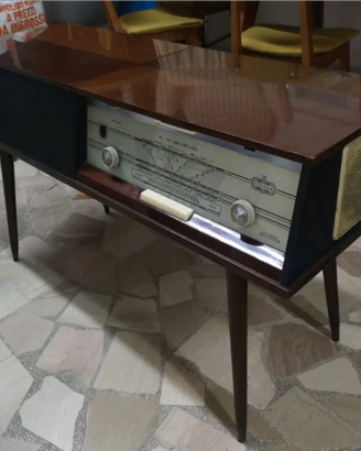 Mobile radio giradischi vintage anni 50 - 60