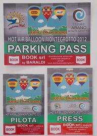 Pass Hot Air Balloon International Montegrotto.