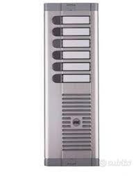 Pulsantiera in alluminio a 5 pulsanti URMET