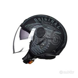 LIONCIANO Casco Moto Demi-Jet Moto Cross Casco Sco