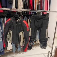 Tuta moto dainese due pezzi