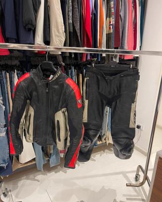 Tuta moto dainese due pezzi