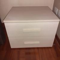 Comodino 2 cassetti