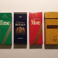 LOTTO 6 RARI PACCHETTI 120S SIGARETTE VINTAGE ‘80