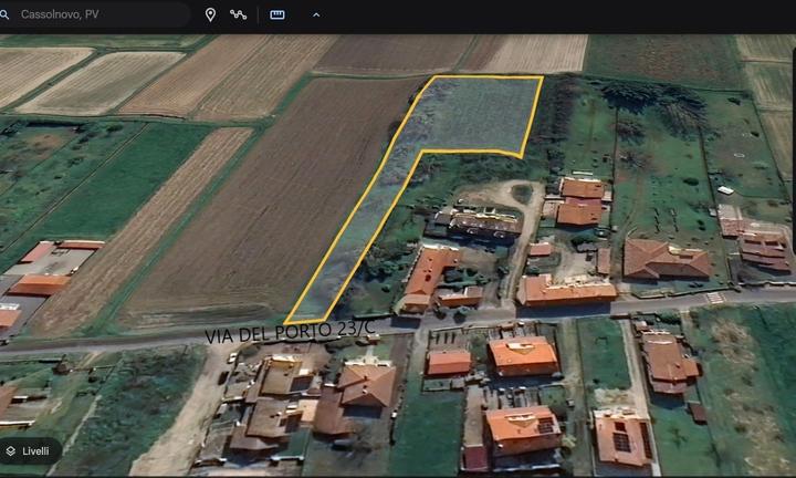 TERRENO EDIFICABILE CASSOLNOVO vigevano