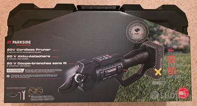 parkside performance forbici tagliarami ppaas 20li