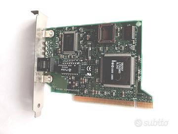 lotto 5 schede di rete Ethernet LAN RJ45 ACT/LNK