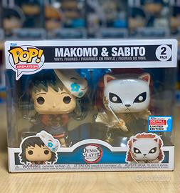 Funko Pop Demon Slayer Makomo & Sabito 2 Pack