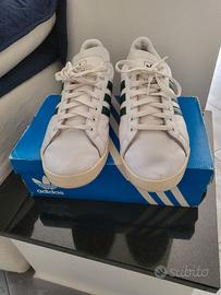 scarpe sportive Adidas bianche e verde n. 45.5 